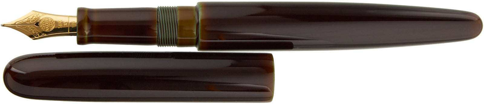 Nakaya 17mm Long Cigar Heki-tamenuri - nibs.com