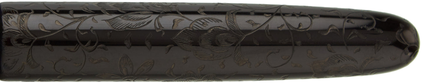Nakaya Portable Writer Housoge Kikyo Charcoal - nibs.com