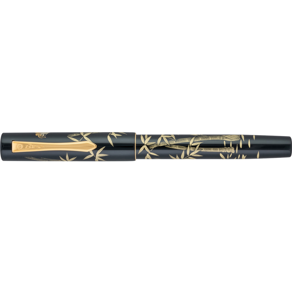 Namiki Yukari Chinkin Bamboo and Sparrow - nibs.com