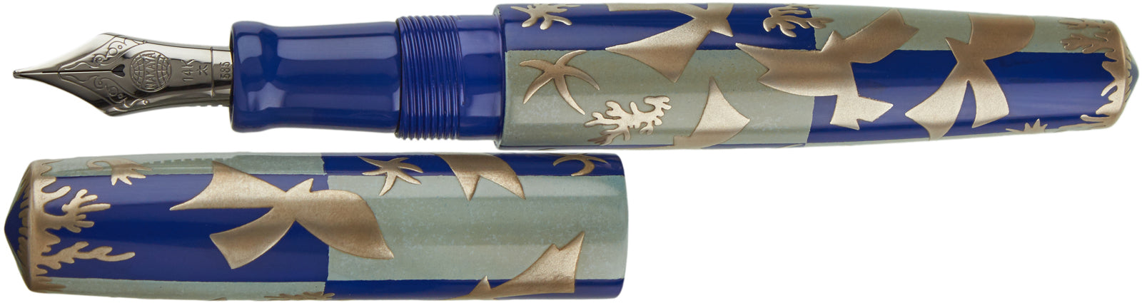 Nakaya Piccolo Cigar Sky in Polynesia - nibs.com