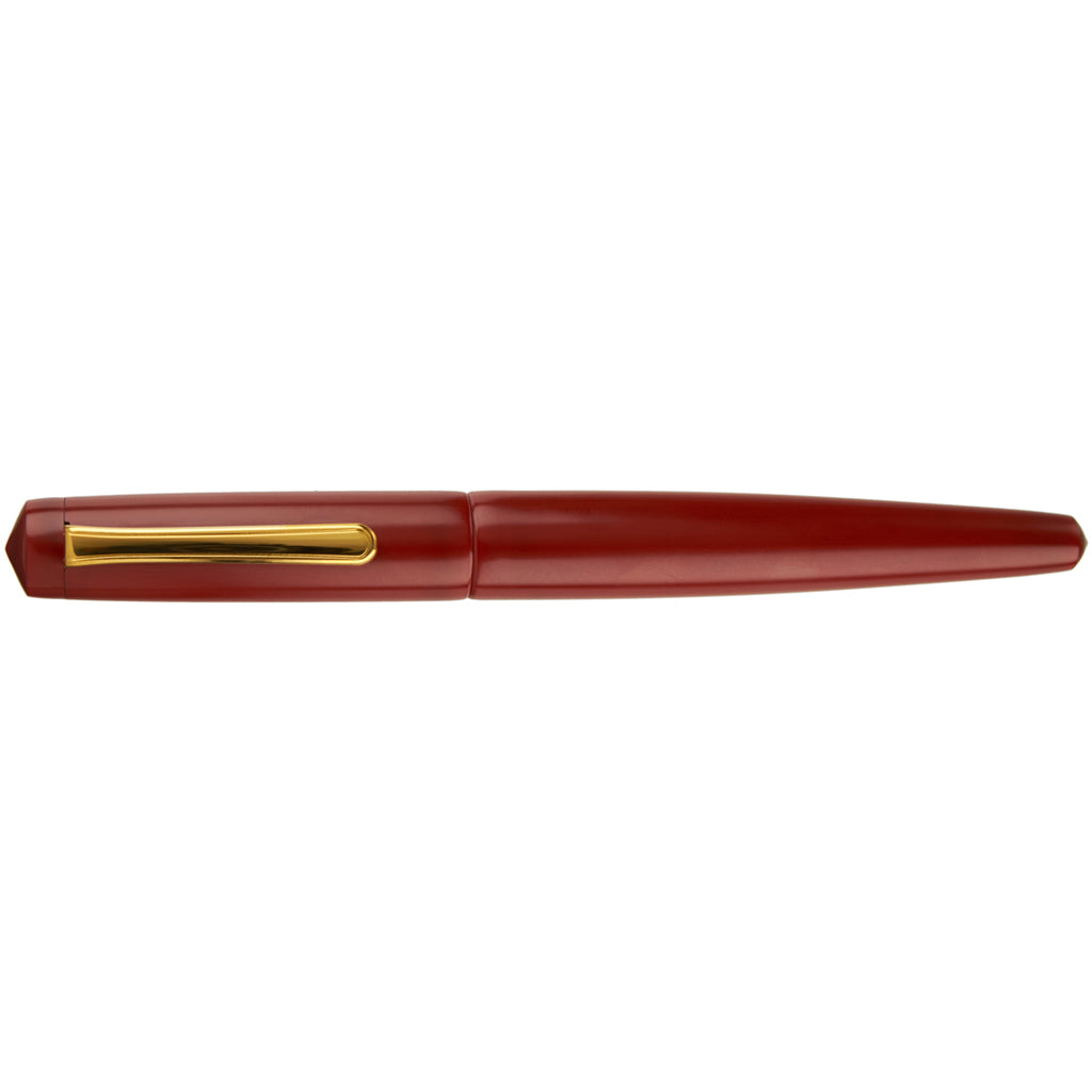 Nakaya Naka-ai Writer Ballpen Shu Unpolished Gold - nibs.com