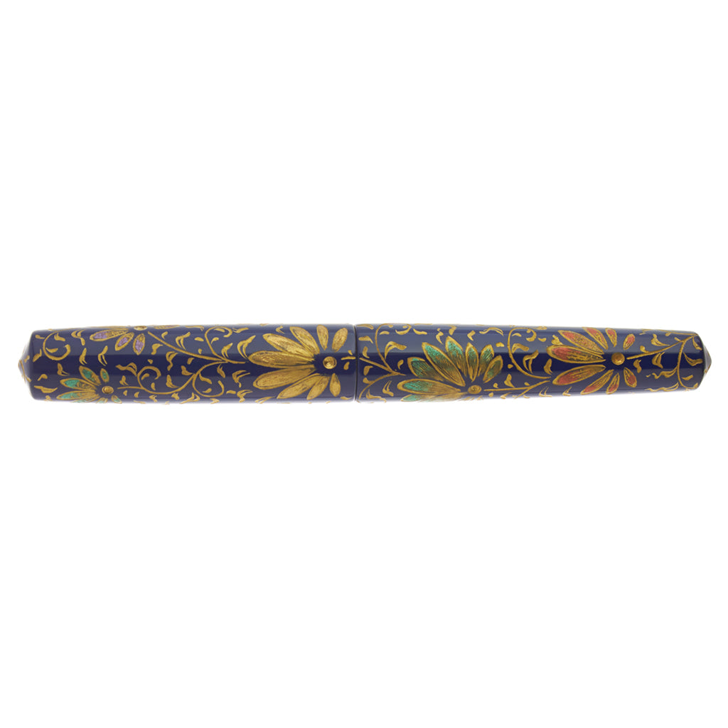 Nakaya Piccolo Cigar Chinkin Palmet Kikyo Colored Powders - nibs.com