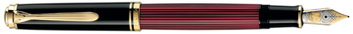Pelikan Souverän M800 Black-Red - nibs.com