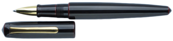Nakaya Naka-ai Writer Ballpen Kuro-tamenuri Gold - nibs.com
