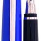 Pilot Falcon Resin Blue Rhodium - nibs.com