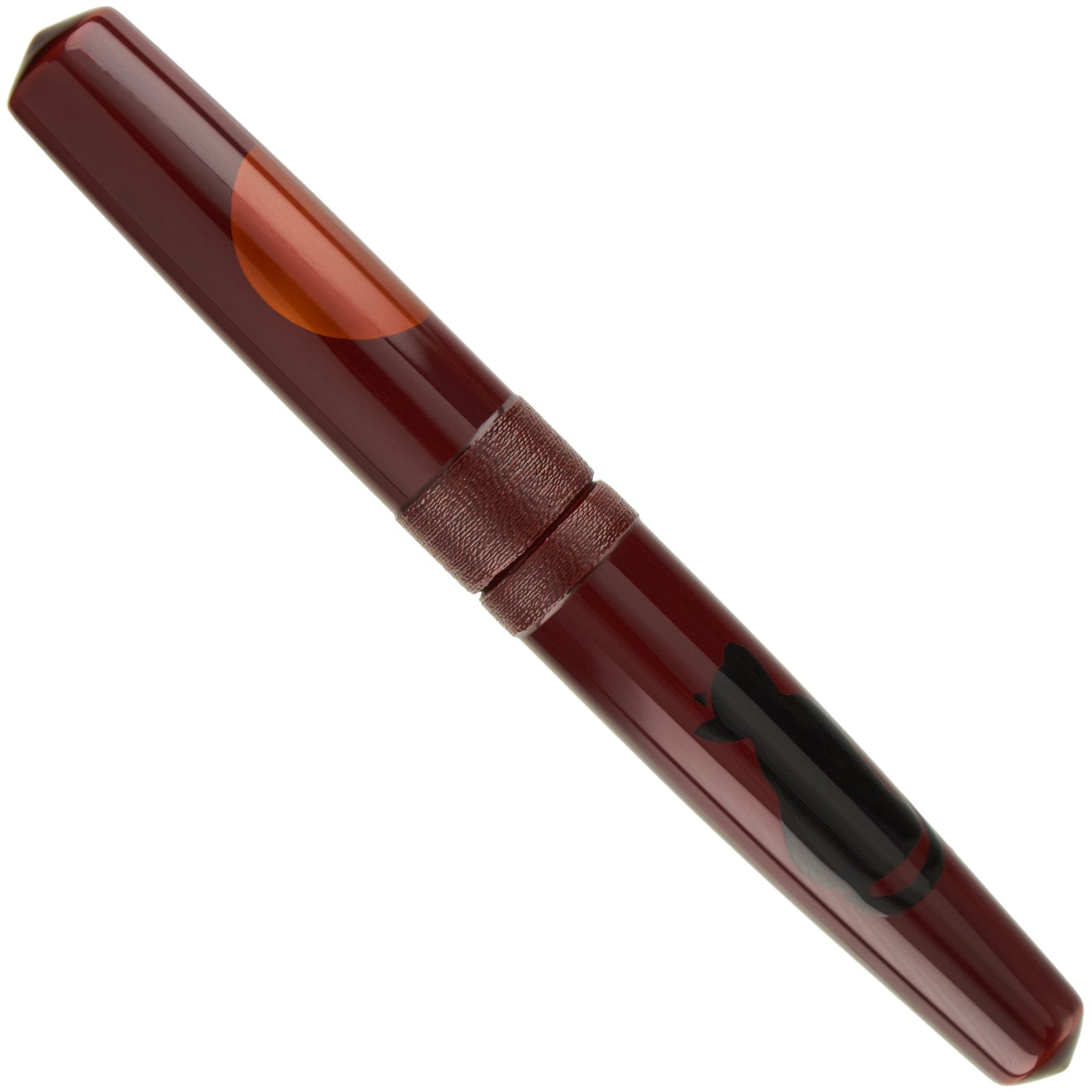Nakaya Piccolo Cigar String Rolled Enjoying The Moon Cat - nibs.com