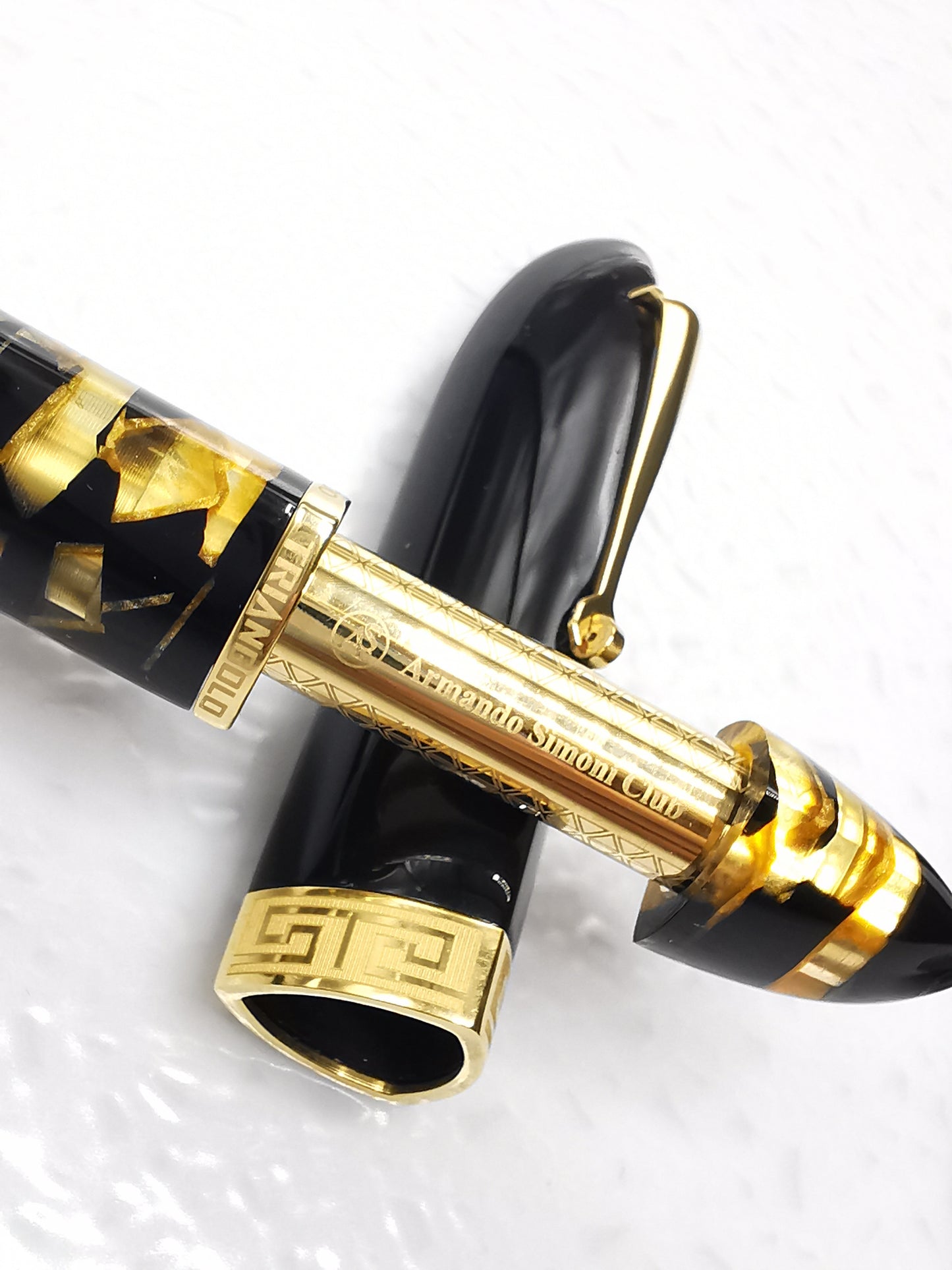 ASC Triangolo Black Lucens Gold Limited Edition - nibs.com
