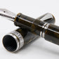 ASC Bologna Medio Green Autumn Celluloid Rhodium - nibs.com