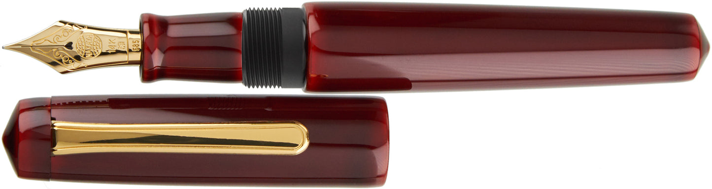 Nakaya Piccolo Writer Aka-tamenuri - nibs.com