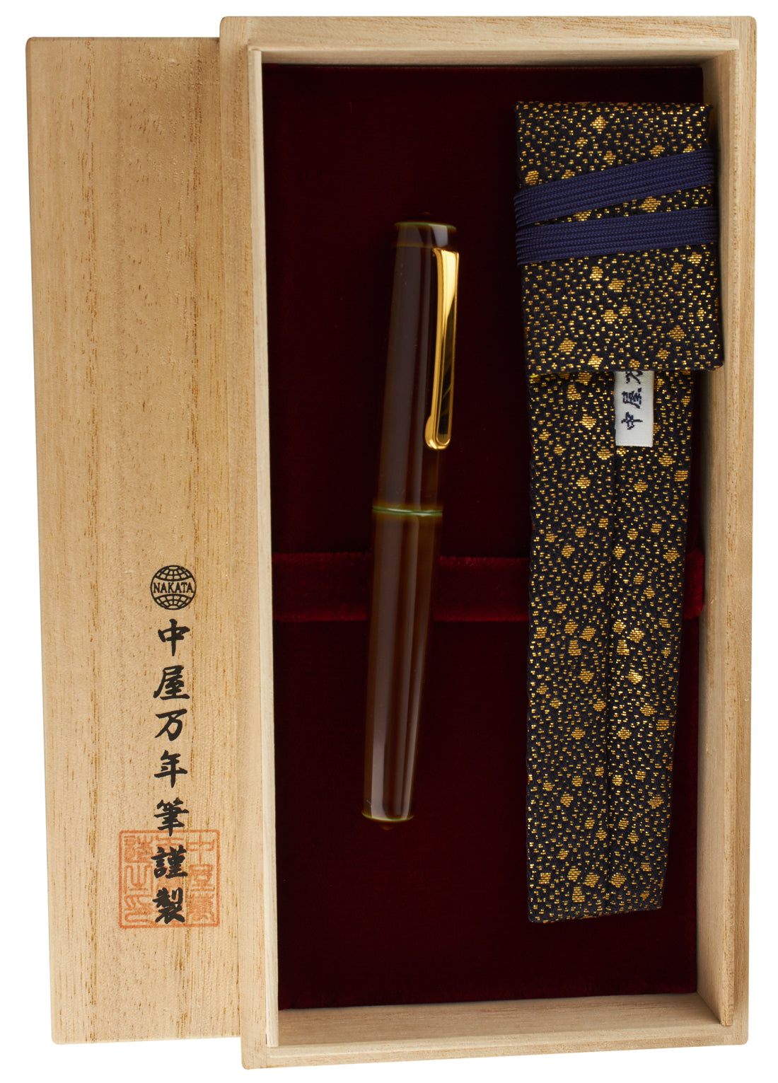 Nakaya Piccolo Writer Heki-tamenuri - nibs.com