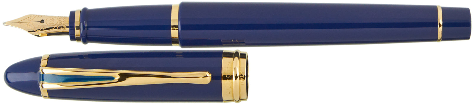 Aurora Ipsilon De Luxe Blue Resin - nibs.com