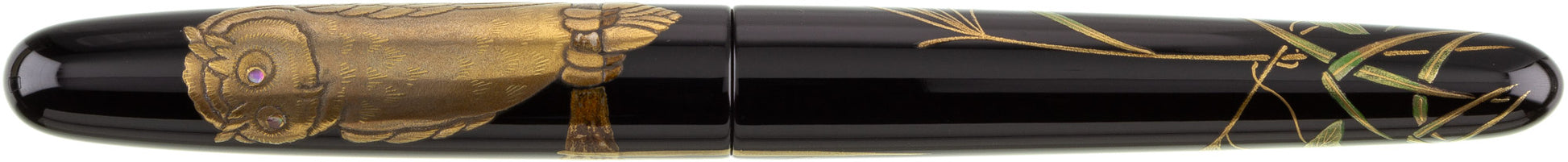 Nakaya Portable Cigar Maki-e Owl - nibs.com