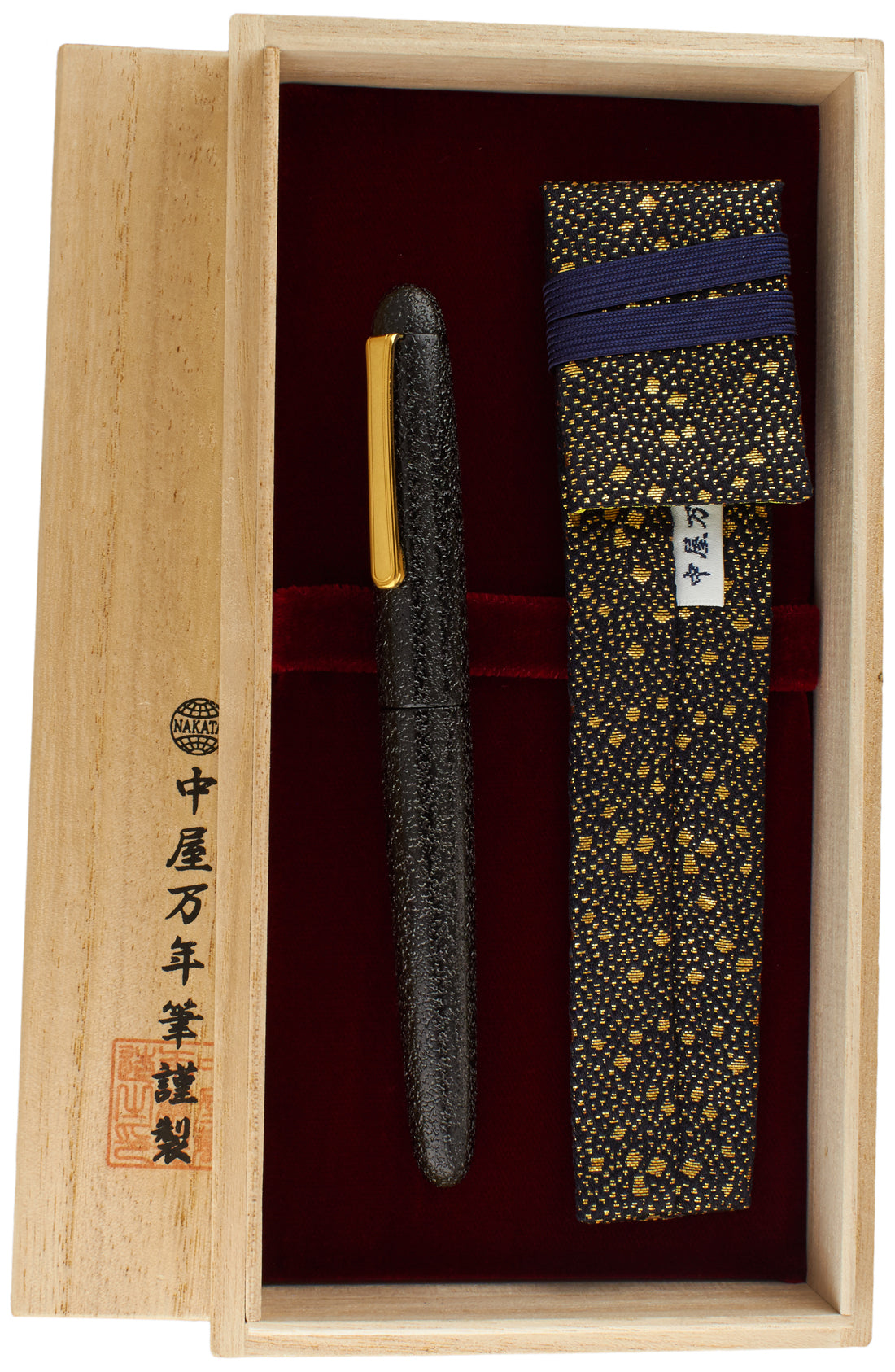 Nakaya Portable Writer Ishime-Kanshitsu Black - nibs.com