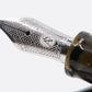 ASC Bologna Medio Green Autumn Celluloid Rhodium - nibs.com