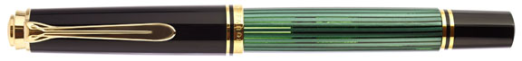 Pelikan Souverän M600 Green Stripe - nibs.com
