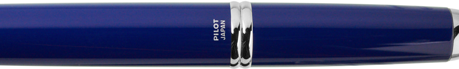 Pilot Vanishing Point Blue Rhodium - nibs.com