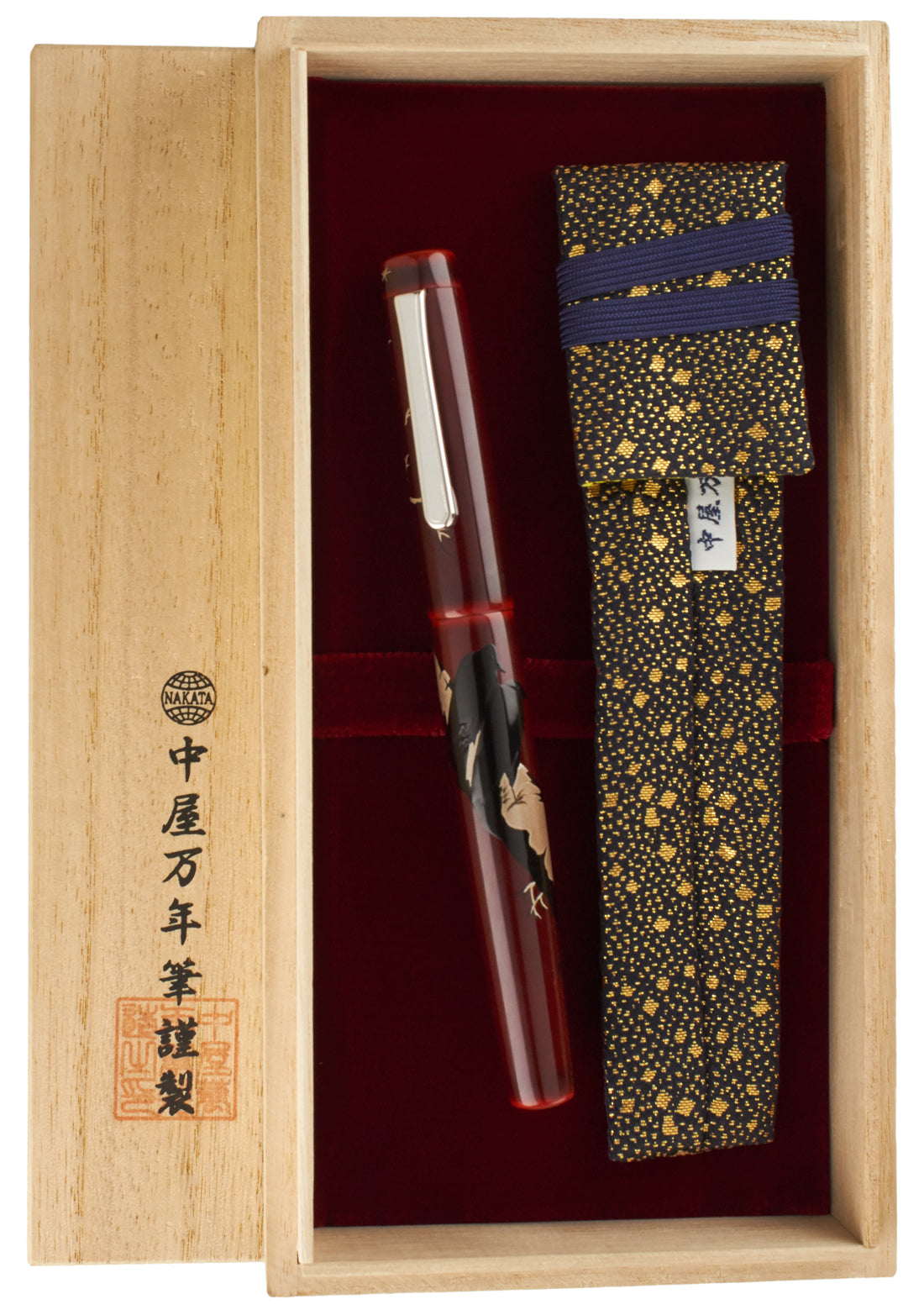 Nakaya Neo Standard Karasu Kite and Crow - nibs.com