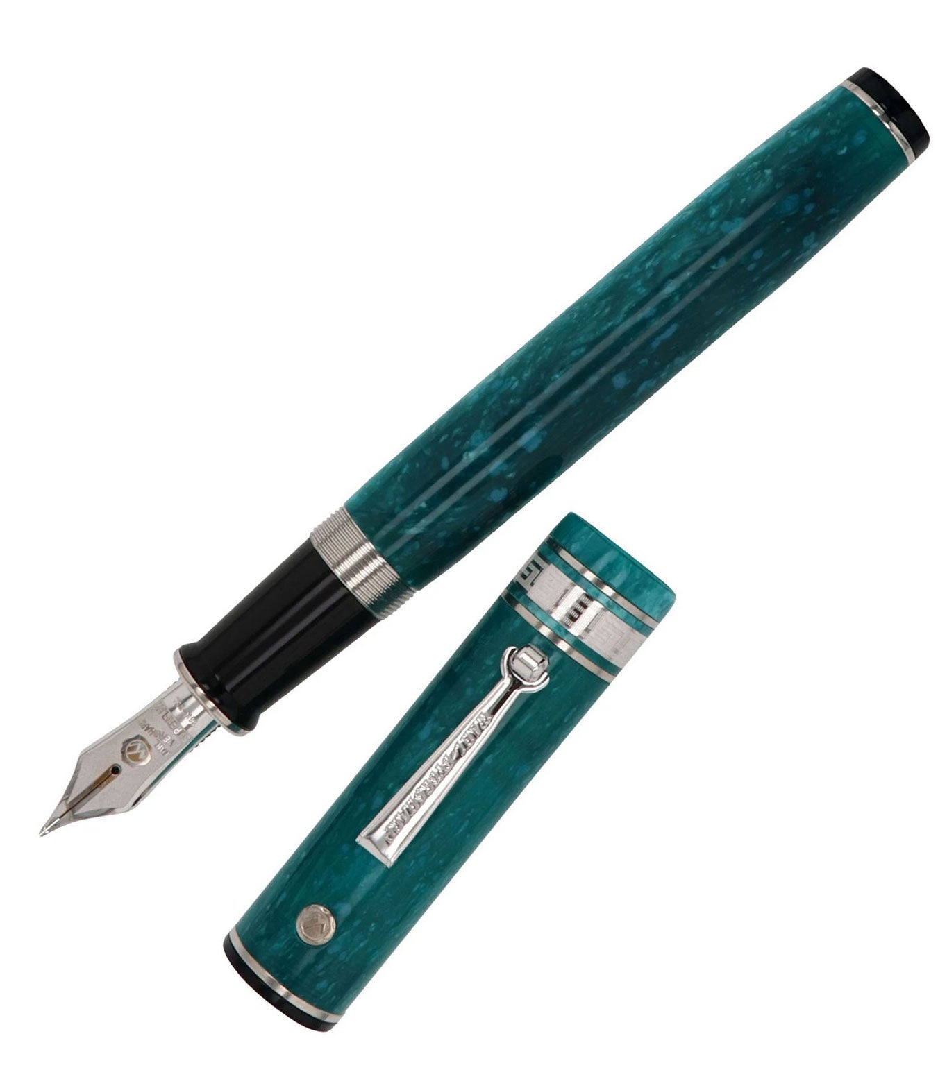 Wahl Eversharp Decoband Jade Green Rhodium - nibs.com