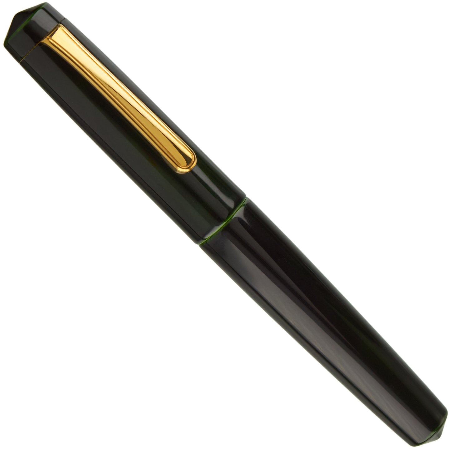 Nakaya Piccolo Writer Midori-tamenuri - nibs.com