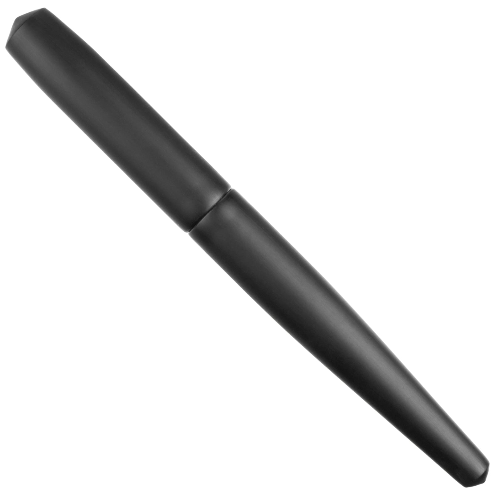 Nakaya Naka-ai Cigar Matte Black Hairline - nibs.com