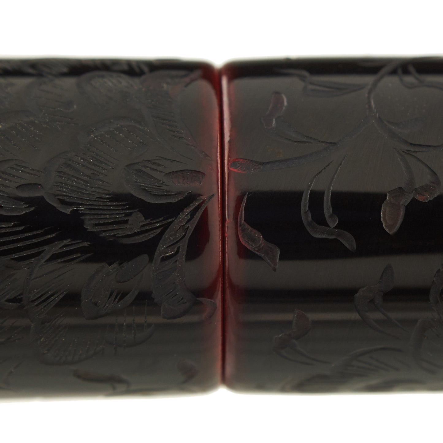 Nakaya Piccolo Cigar Housoge Kuro-tamenuri Charcoal - nibs.com