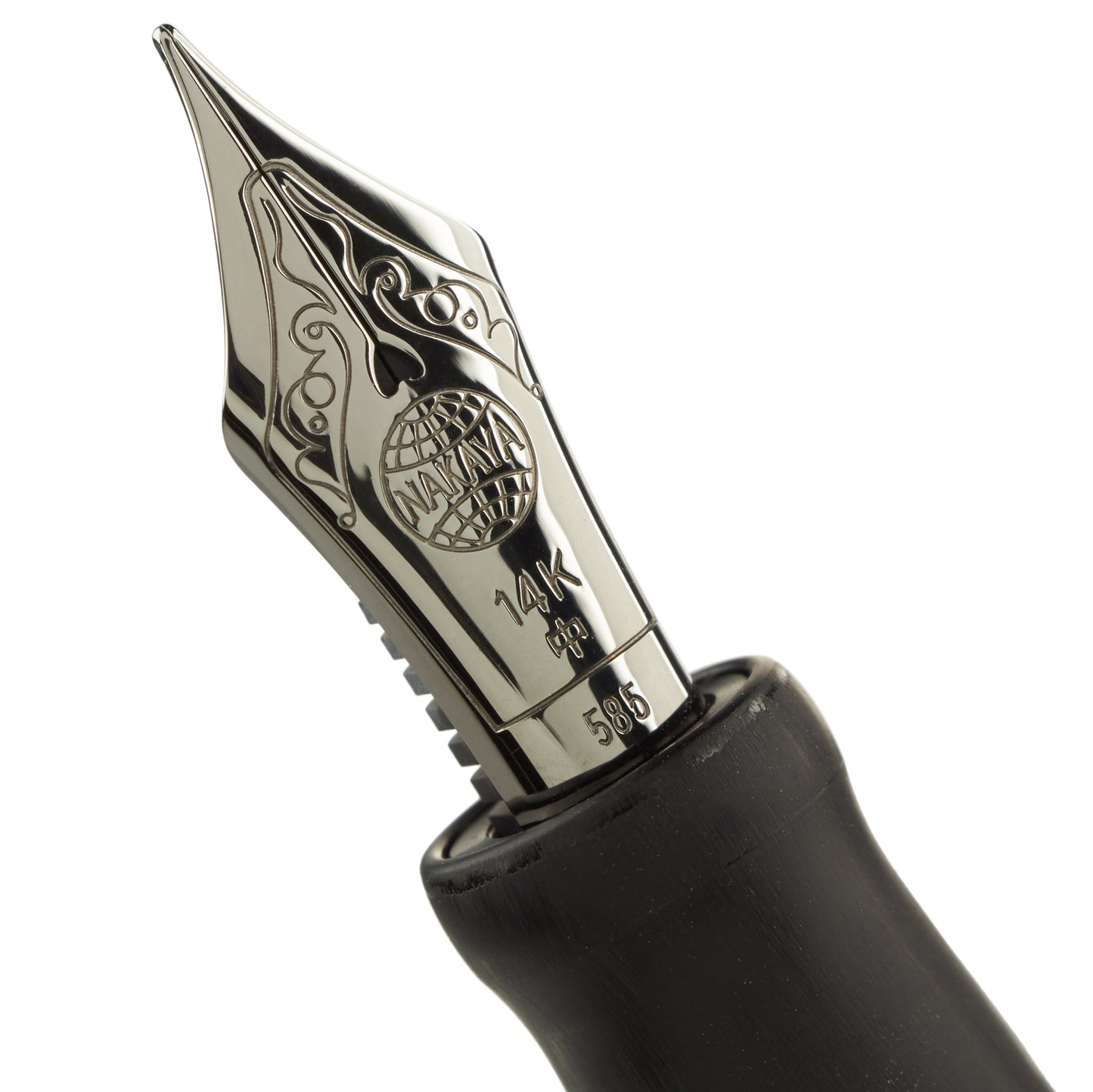 Nakaya Piccolo Writer Matte Black Hairline - nibs.com