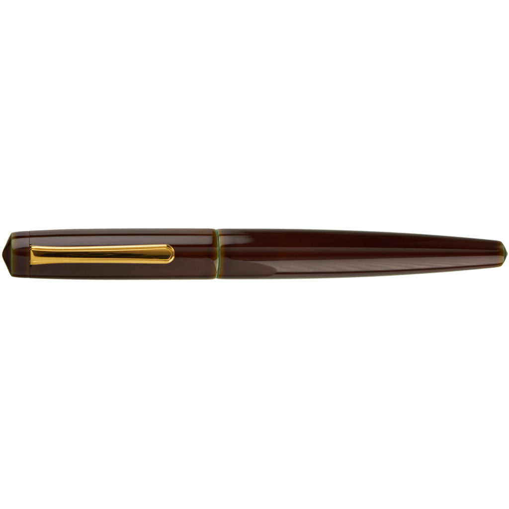 Nakaya Naka-ai Writer Ballpen Heki-tamenuri Gold - nibs.com