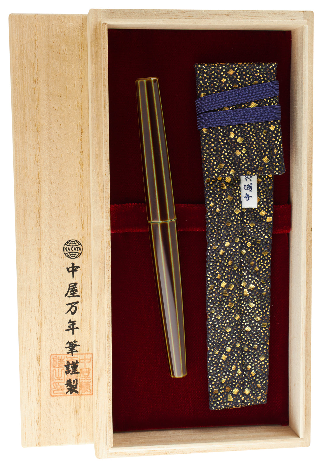 Nakaya Decapod Cigar Heki-tamenuri ST - nibs.com