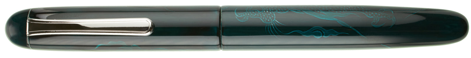 Nakaya Portable Writer Ascending Dragon Ao-tamenuri - nibs.com