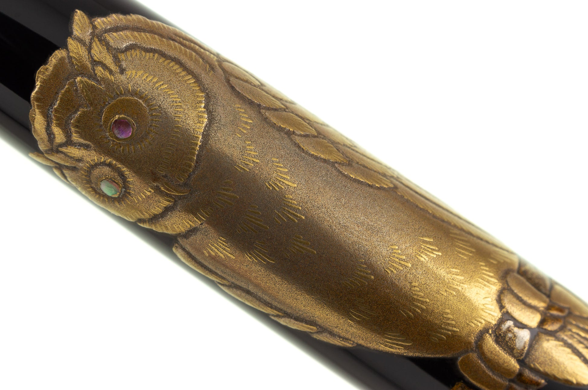 Nakaya Portable Cigar Maki-e Owl - nibs.com