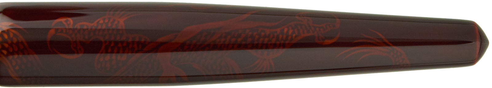 Nakaya Naka-ai Writer Ascending Dragon Aka-tamenuri - nibs.com