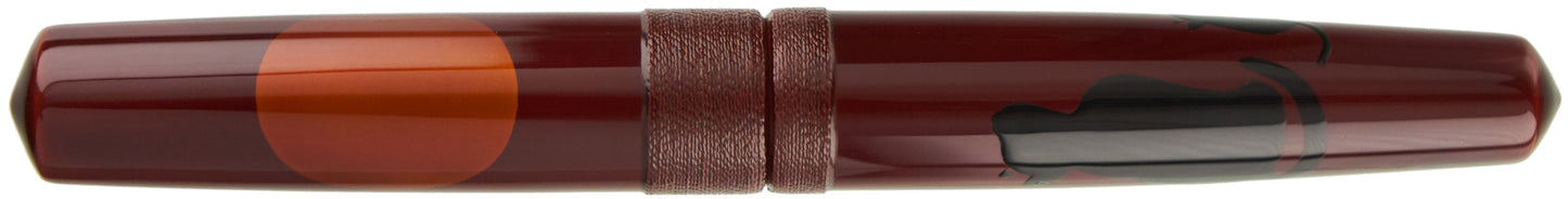 Nakaya Piccolo Cigar String Rolled Enjoying The Moon Cat - nibs.com