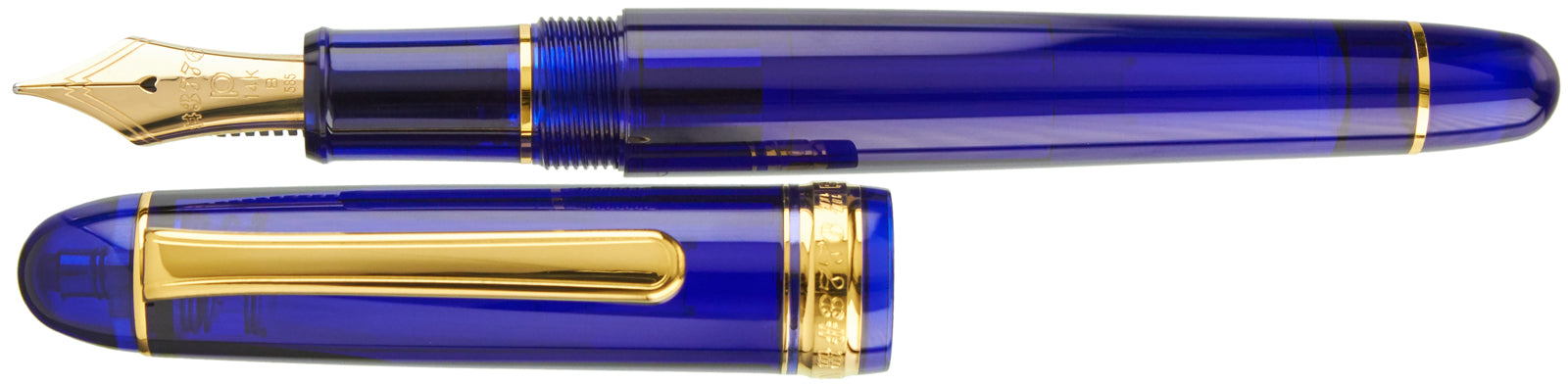 Platinum Century Chartres Blue Gold - nibs.com