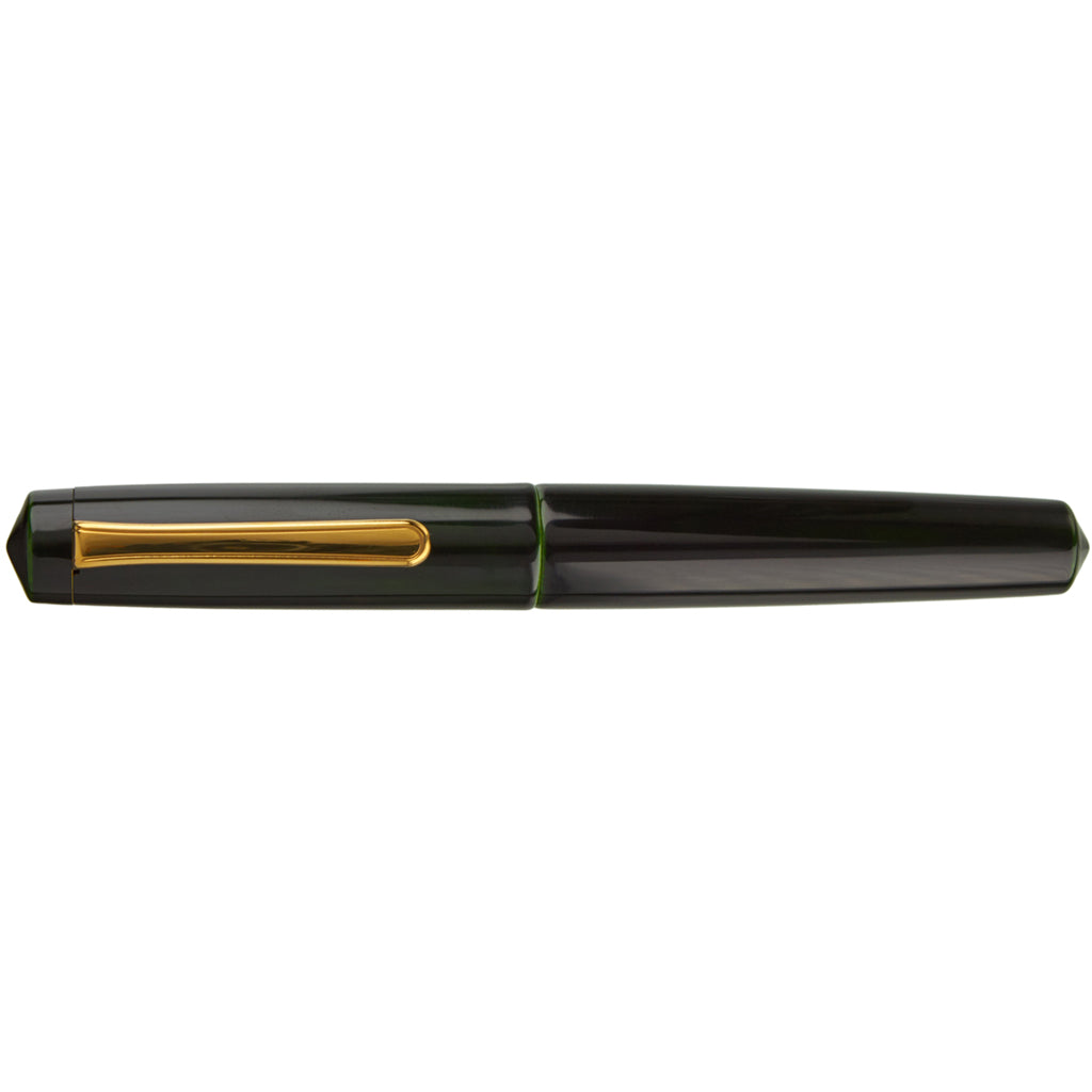 Nakaya Piccolo Writer Midori-tamenuri - nibs.com