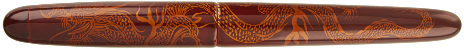 Nakaya Portable Writer Ascending Dragon Aka-tamenuri - nibs.com