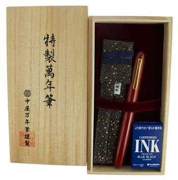 Nakaya Long Writer Shu Unpolished - nibs.com