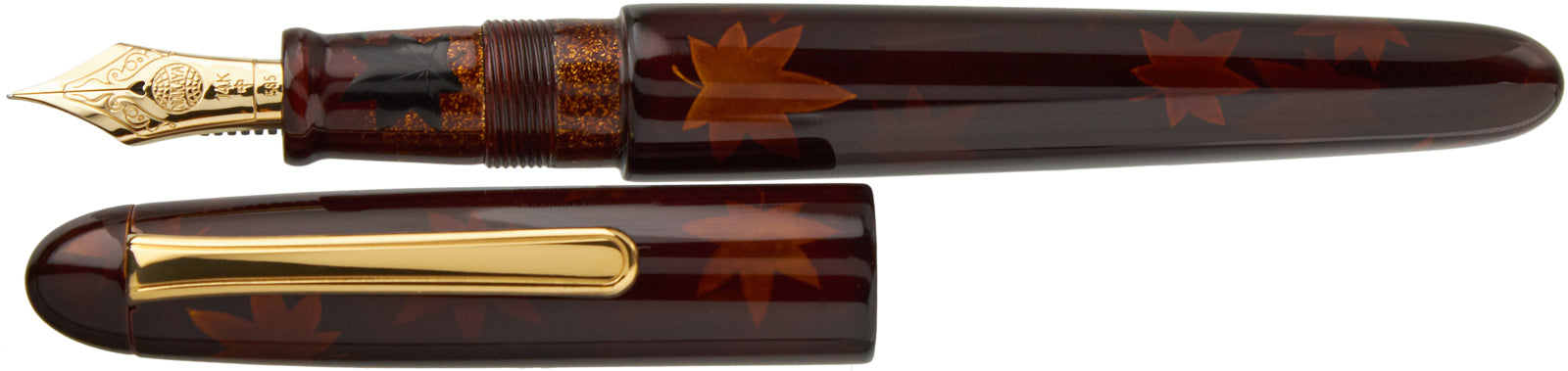 Nakaya Portable Writer Autumn Leaves - nibs.com