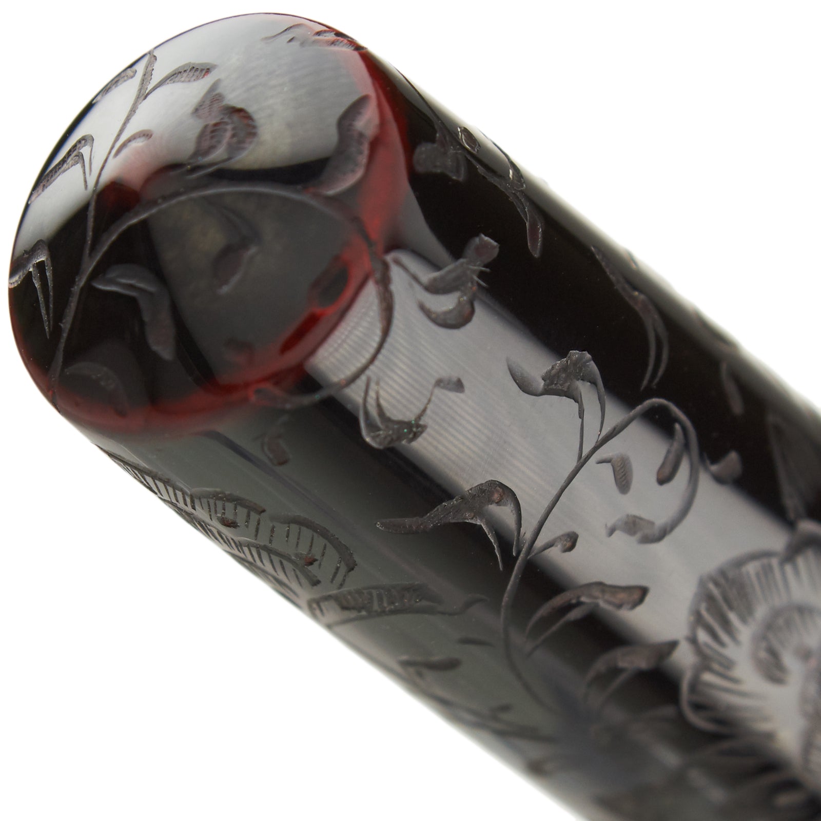 Nakaya Piccolo Cigar Housoge Kuro-tamenuri Charcoal - nibs.com
