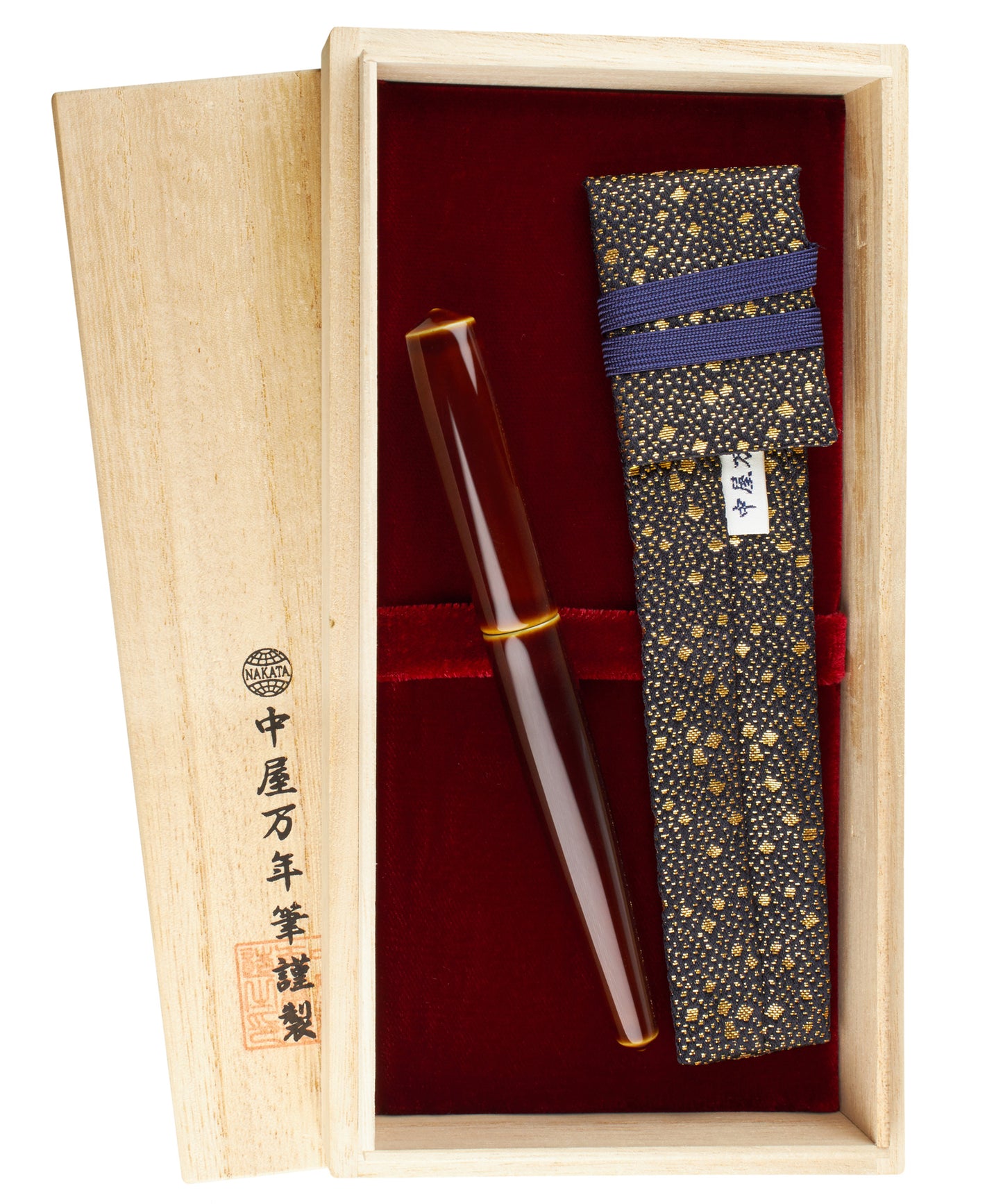 Nakaya Naka-ai Cigar Heki-tamenuri - nibs.com