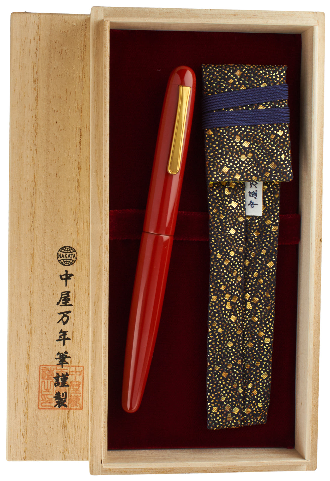Nakaya Long Writer Shu Polished - nibs.com