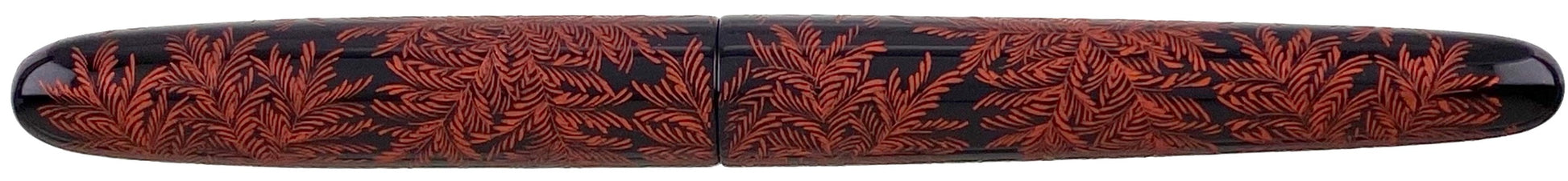 Nakaya Portable Cigar Shinobu Black Red - nibs.com