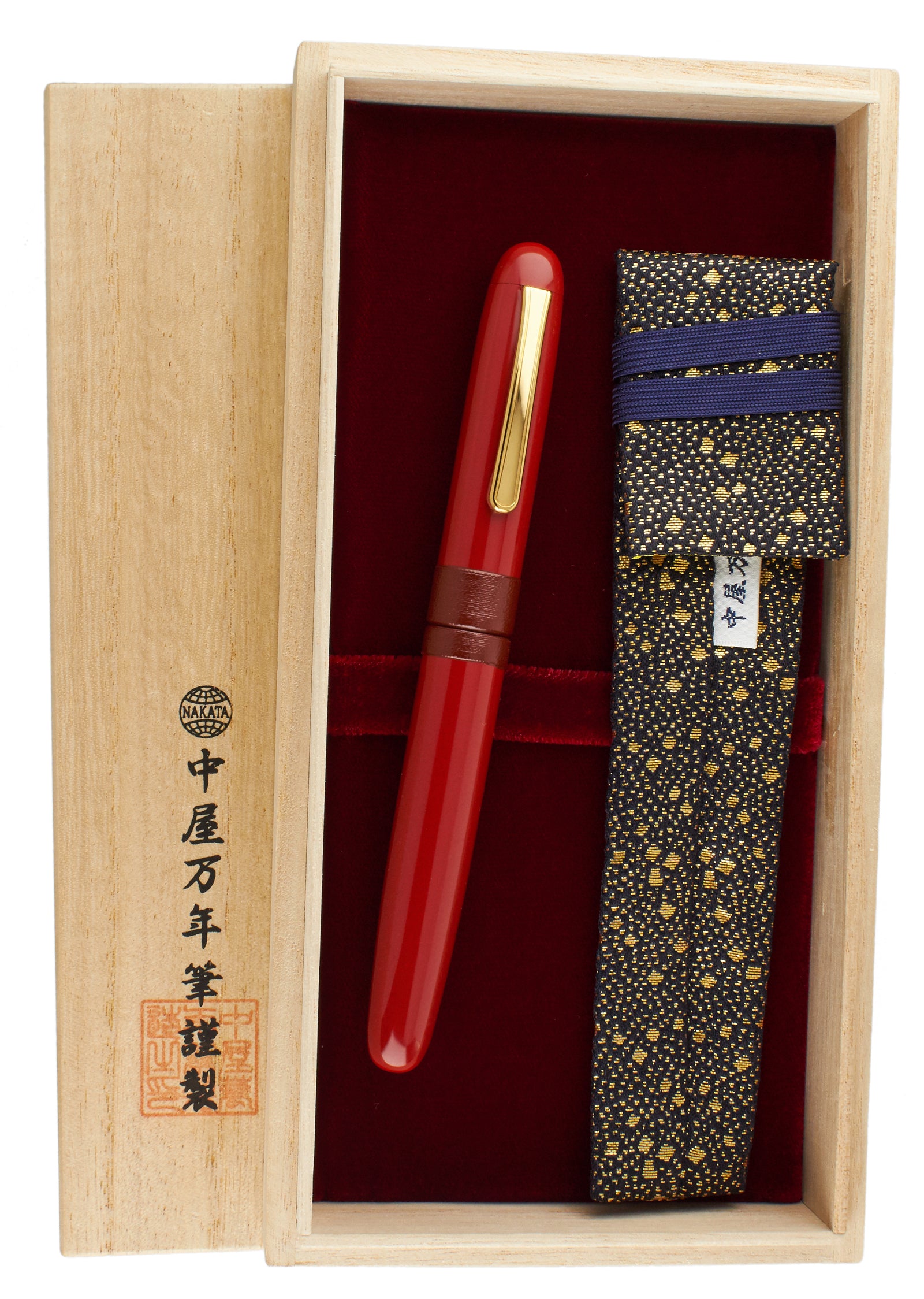 Nakaya Portable Writer String Rolled Shu Polished - nibs.com