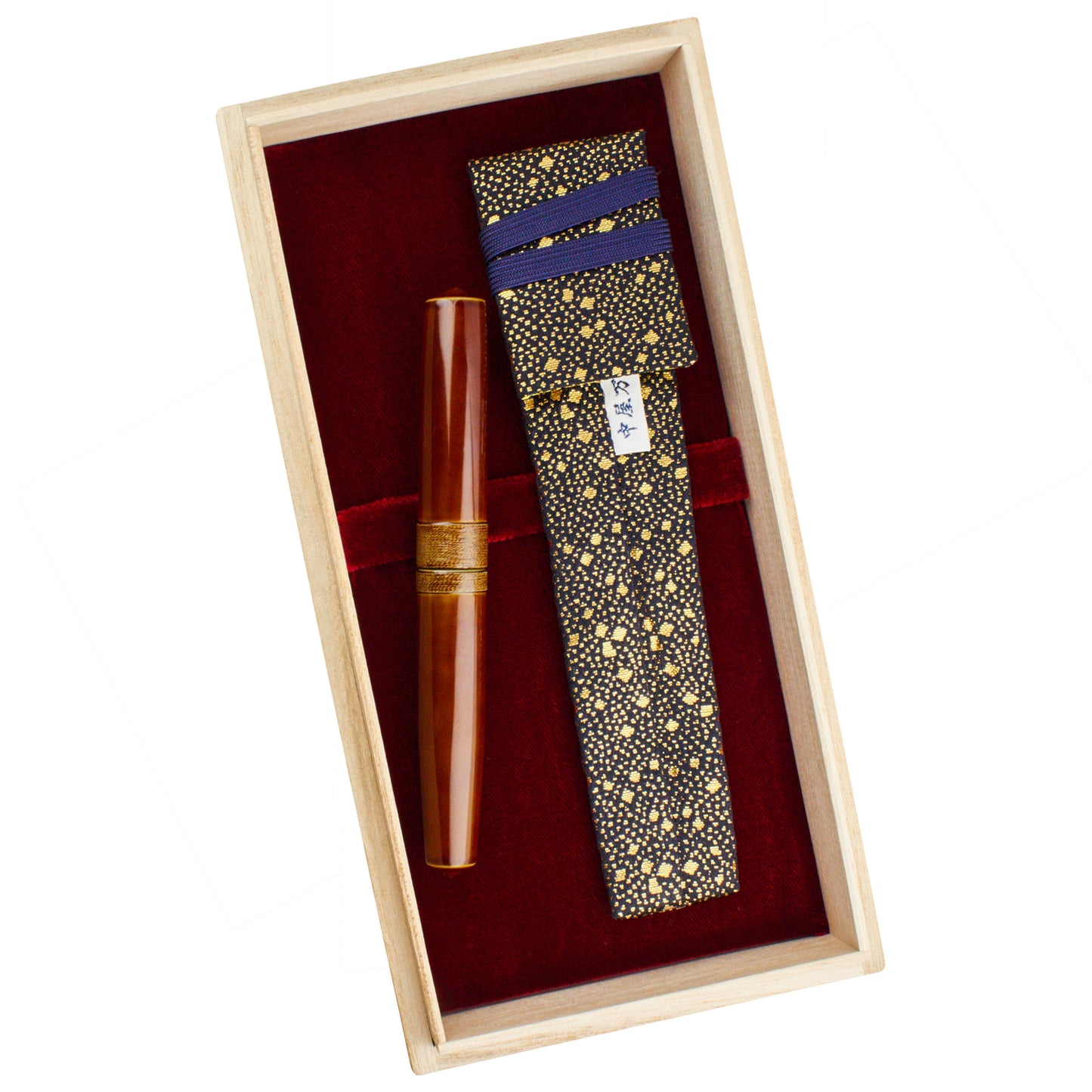 Nakaya Piccolo Cigar String Rolled Heki-tamenuri - nibs.com