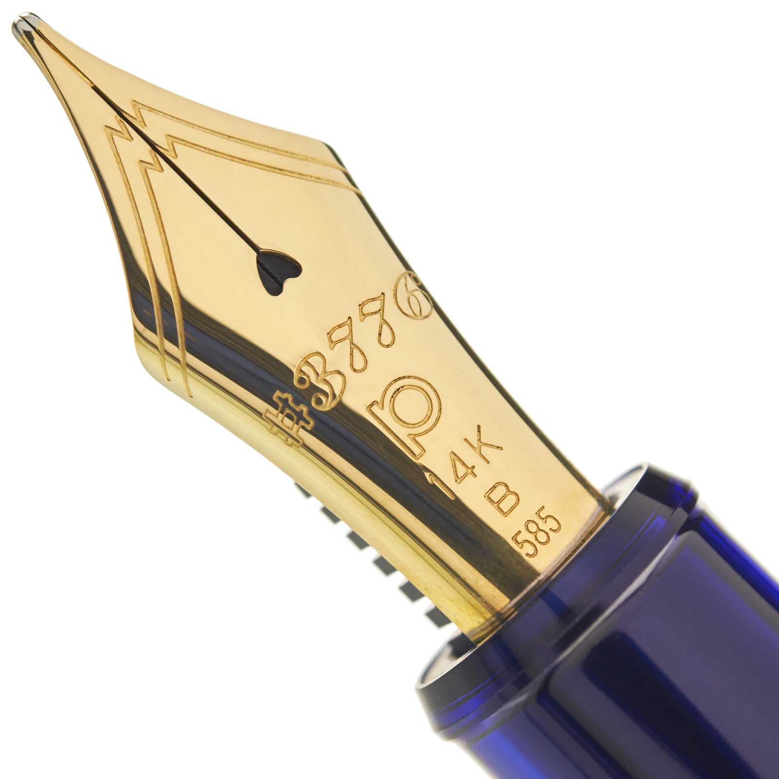 Platinum Century Chartres Blue Gold - nibs.com