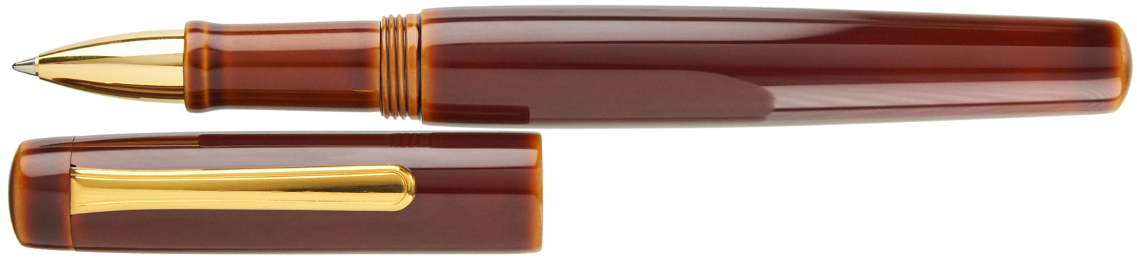 Nakaya Neo Standard Ballpen Toki-tamenuri Gold - nibs.com