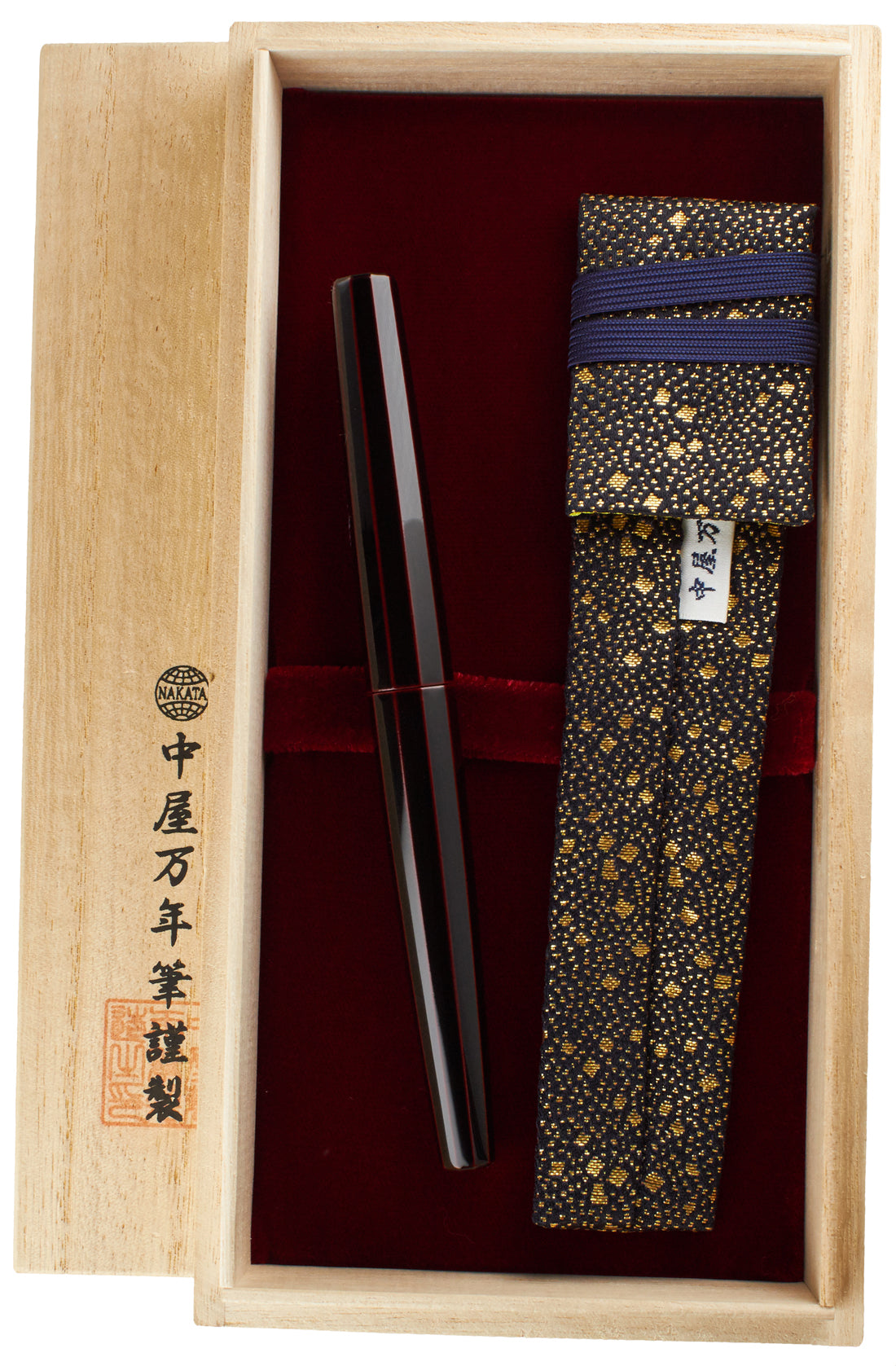 Nakaya Decapod Cigar Kuro-tamenuri ST - nibs.com