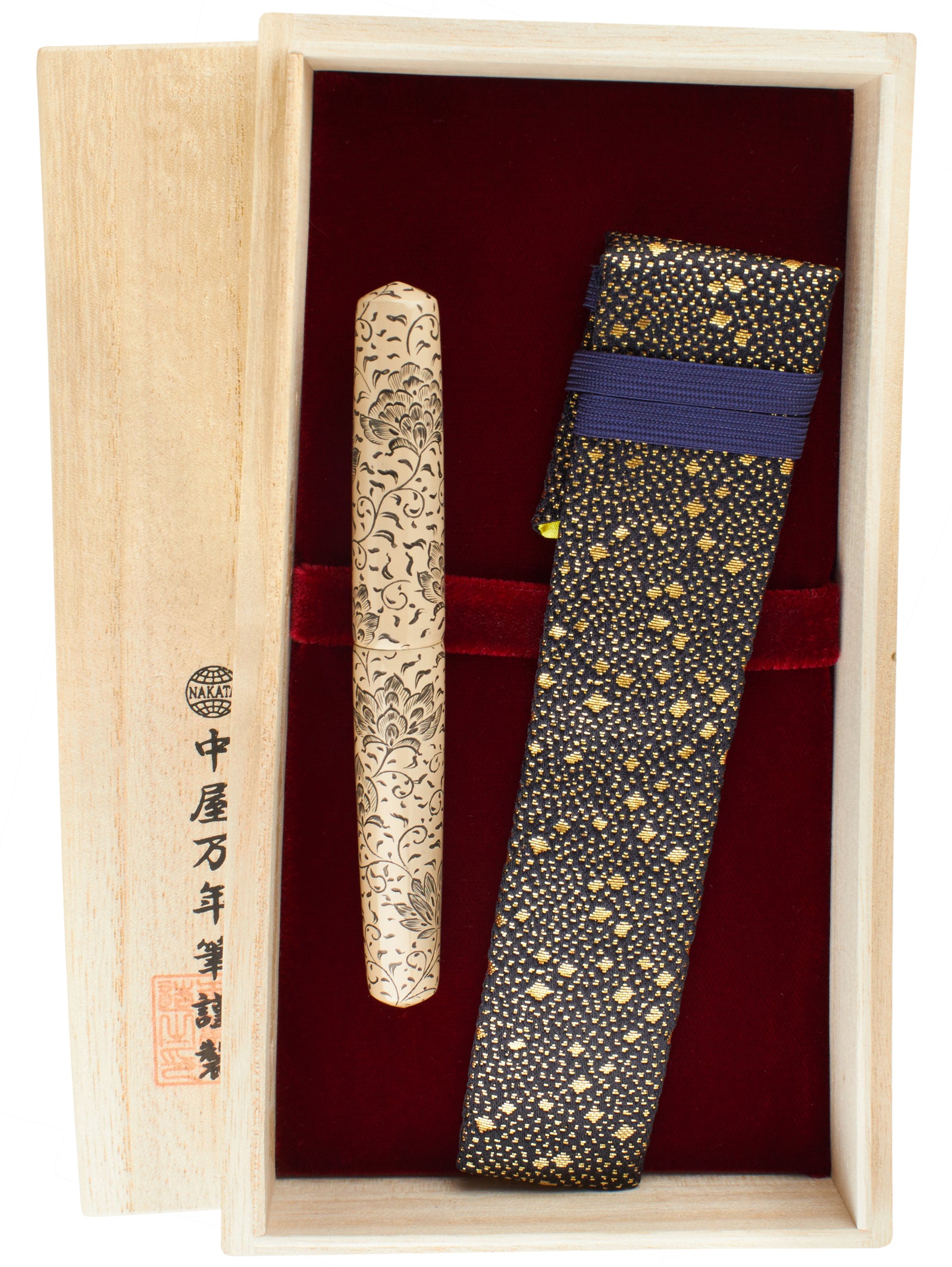 Nakaya Piccolo Cigar Housoge White - nibs.com