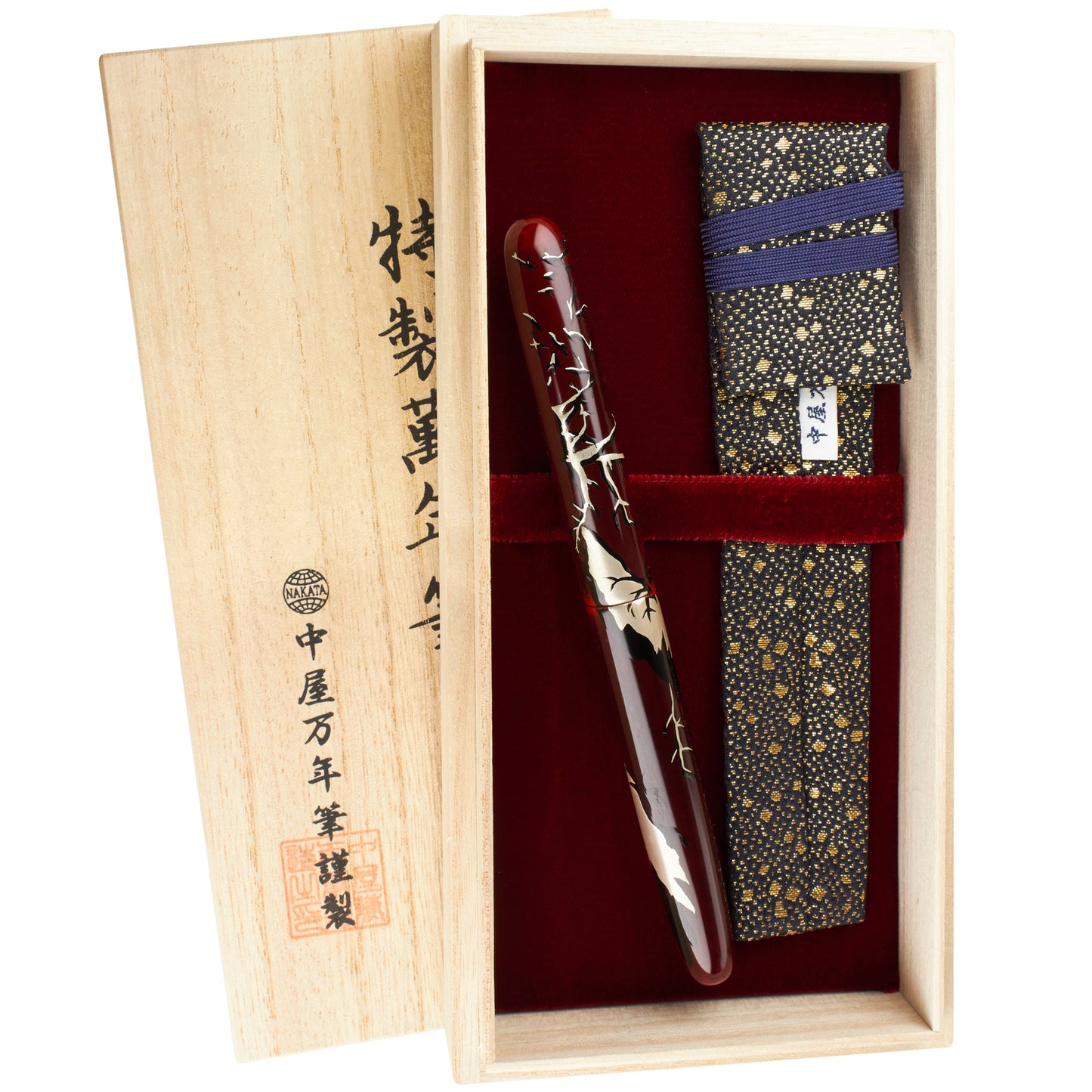 Nakaya Long Cigar Karasu Kite and Crow - nibs.com