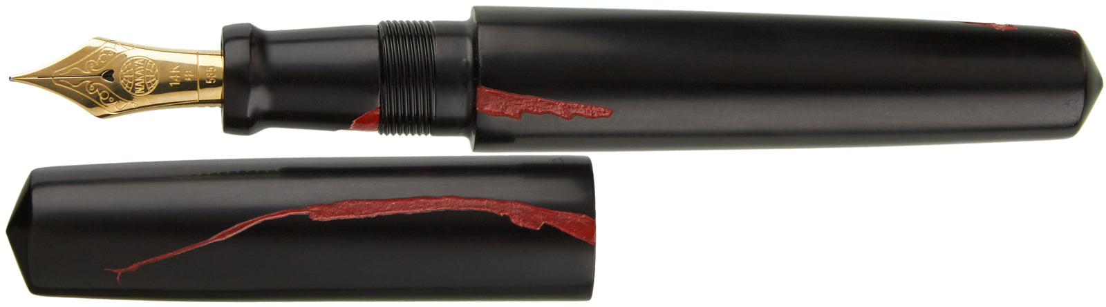 Nakaya Piccolo Cigar Negoro Red Cloth - nibs.com