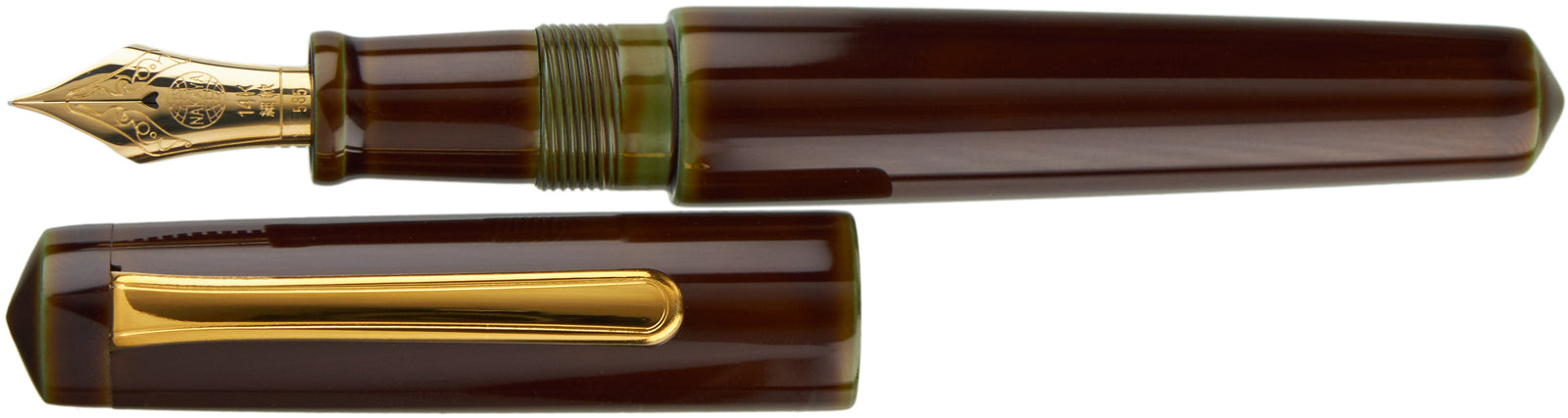 Nakaya Piccolo Writer Heki-tamenuri - nibs.com